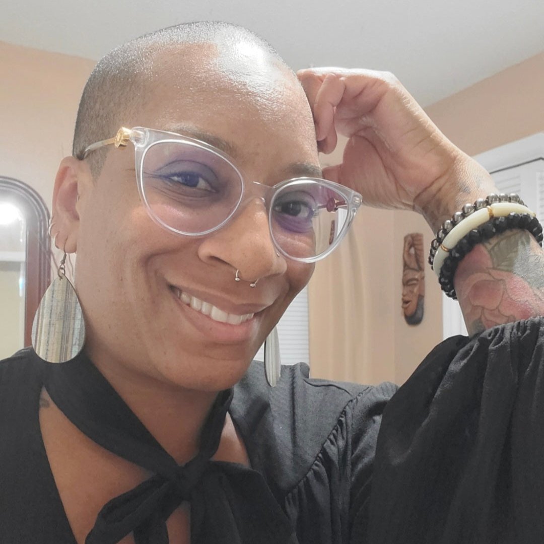 Decoupage Teardrop Earrings