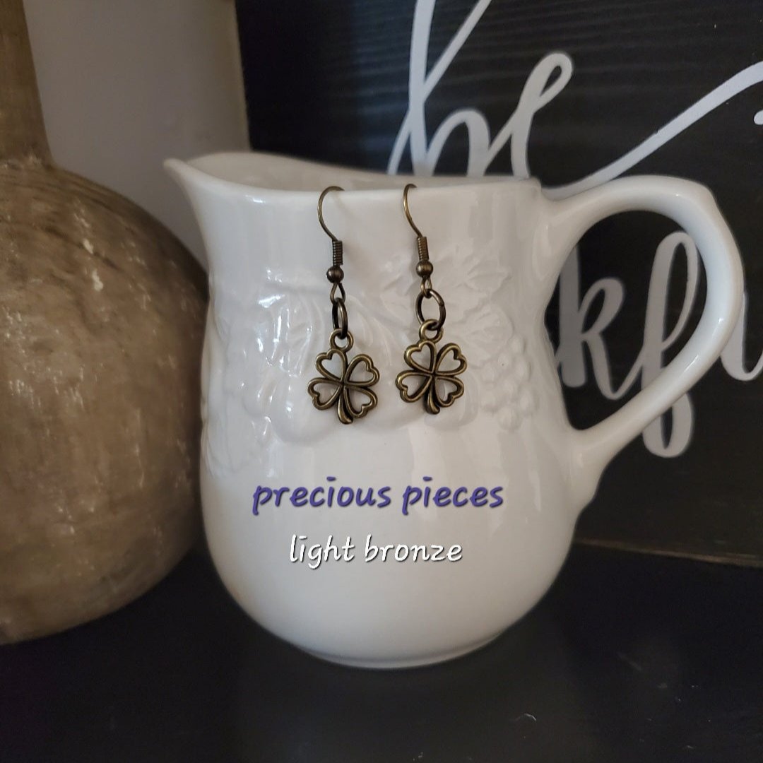 Four Leaf Clover Earrings (click for more colors)