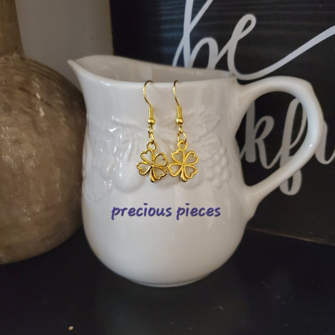 Four Leaf Clover Earrings (click for more colors)