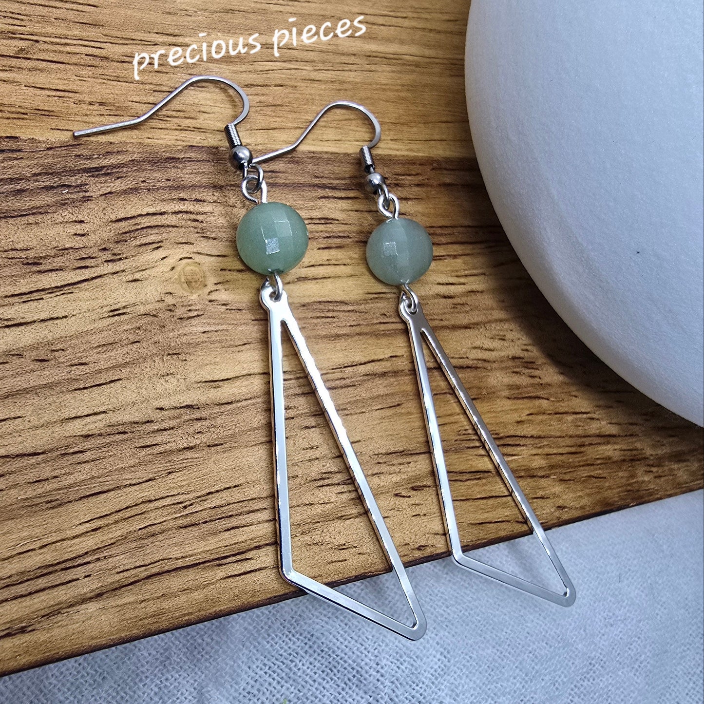 Triangle Geometric Earrings