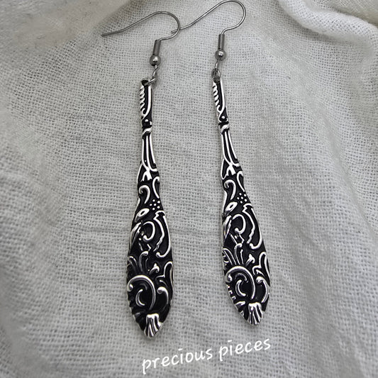 Spoon Handle Dangle Earrings