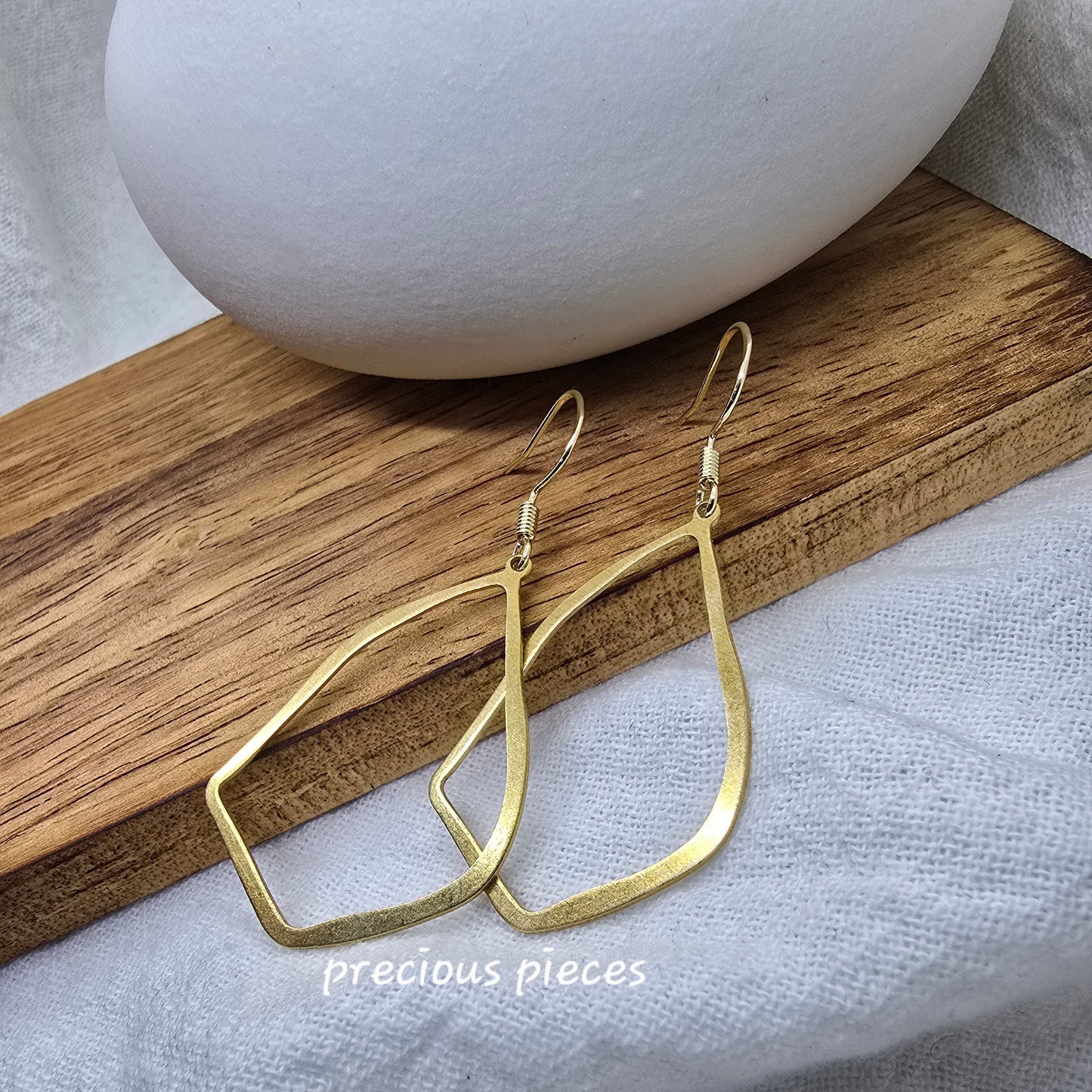 Irregular Teardrop Earrings