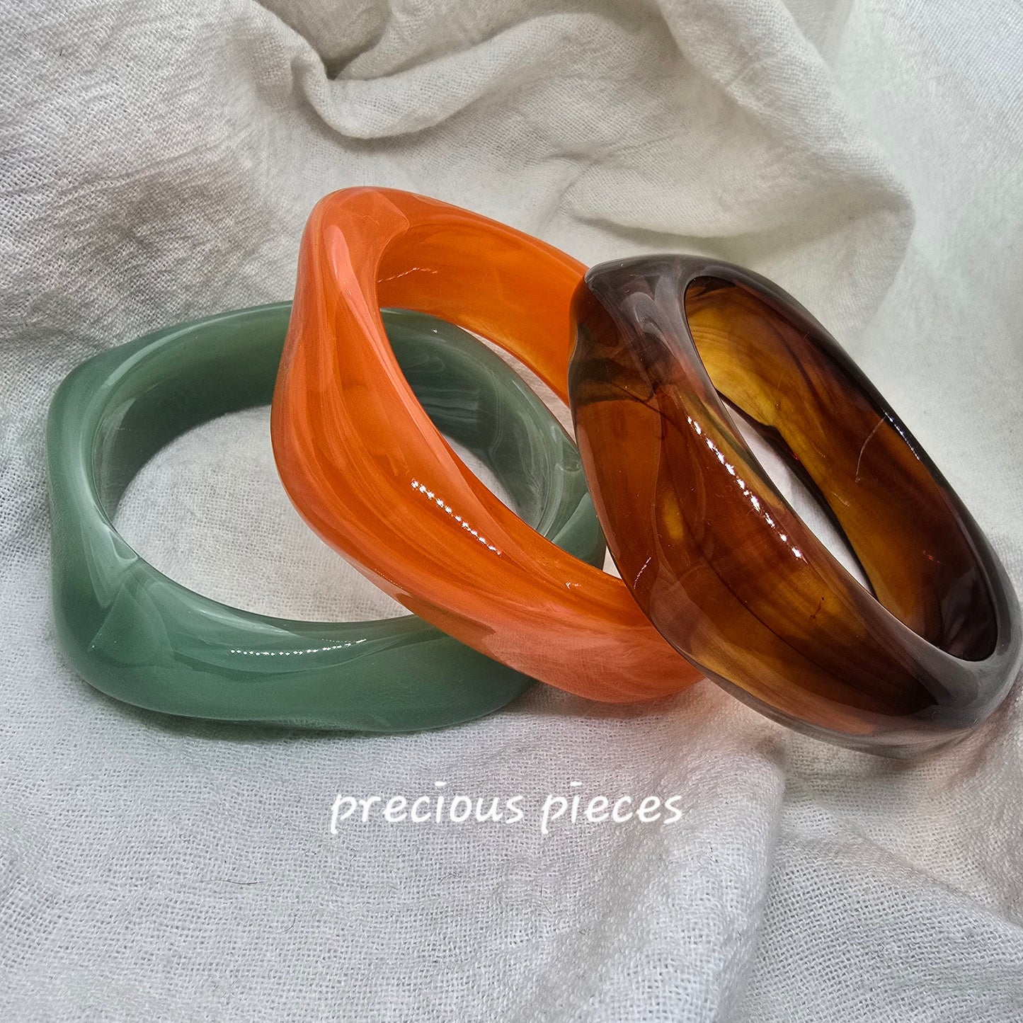 Chunky Resin Bracelets/Bangles