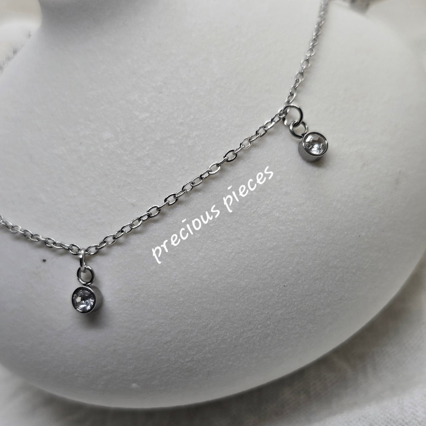 Shimmering Stone Anklet (click for more options)