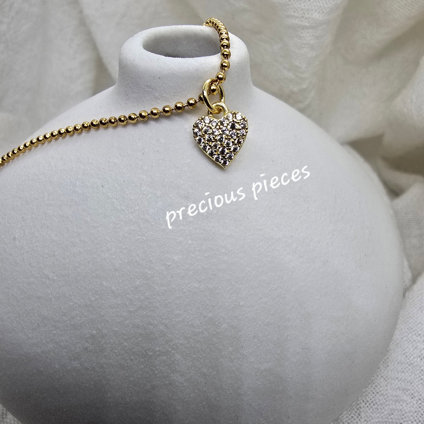 Love Cubic Zirconia Necklace