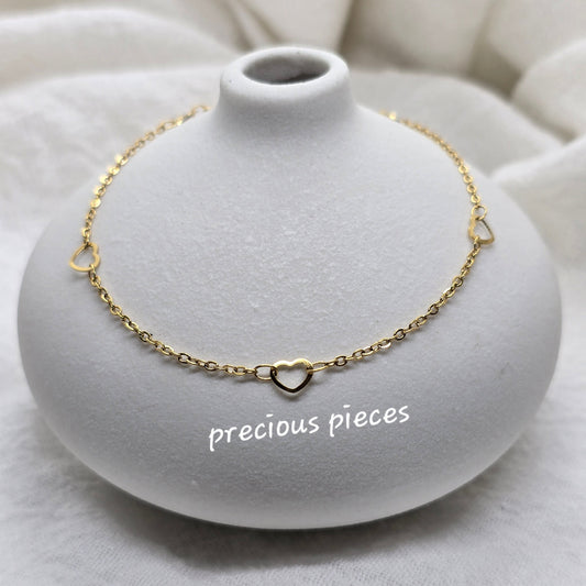 Heart Anklet