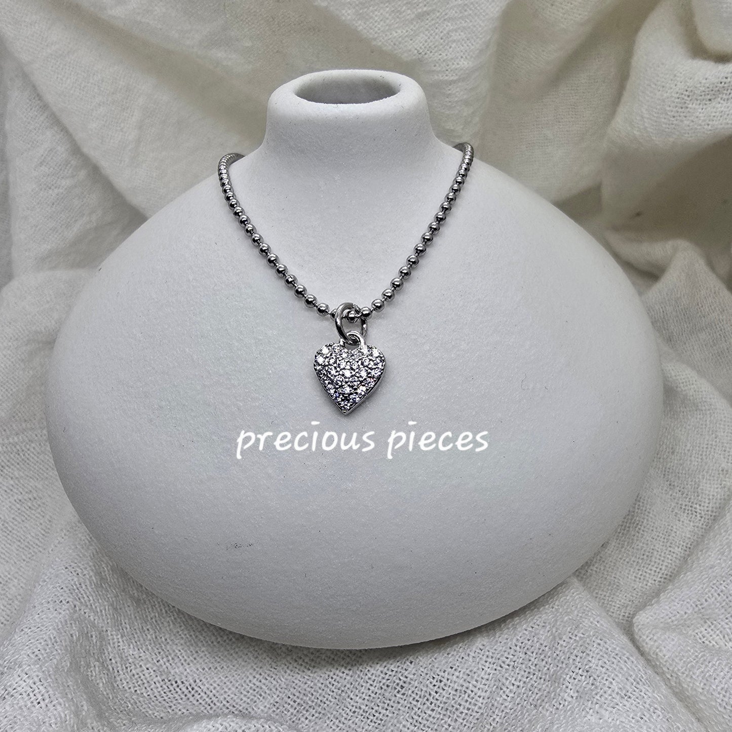 Love Cubic Zirconia Necklace