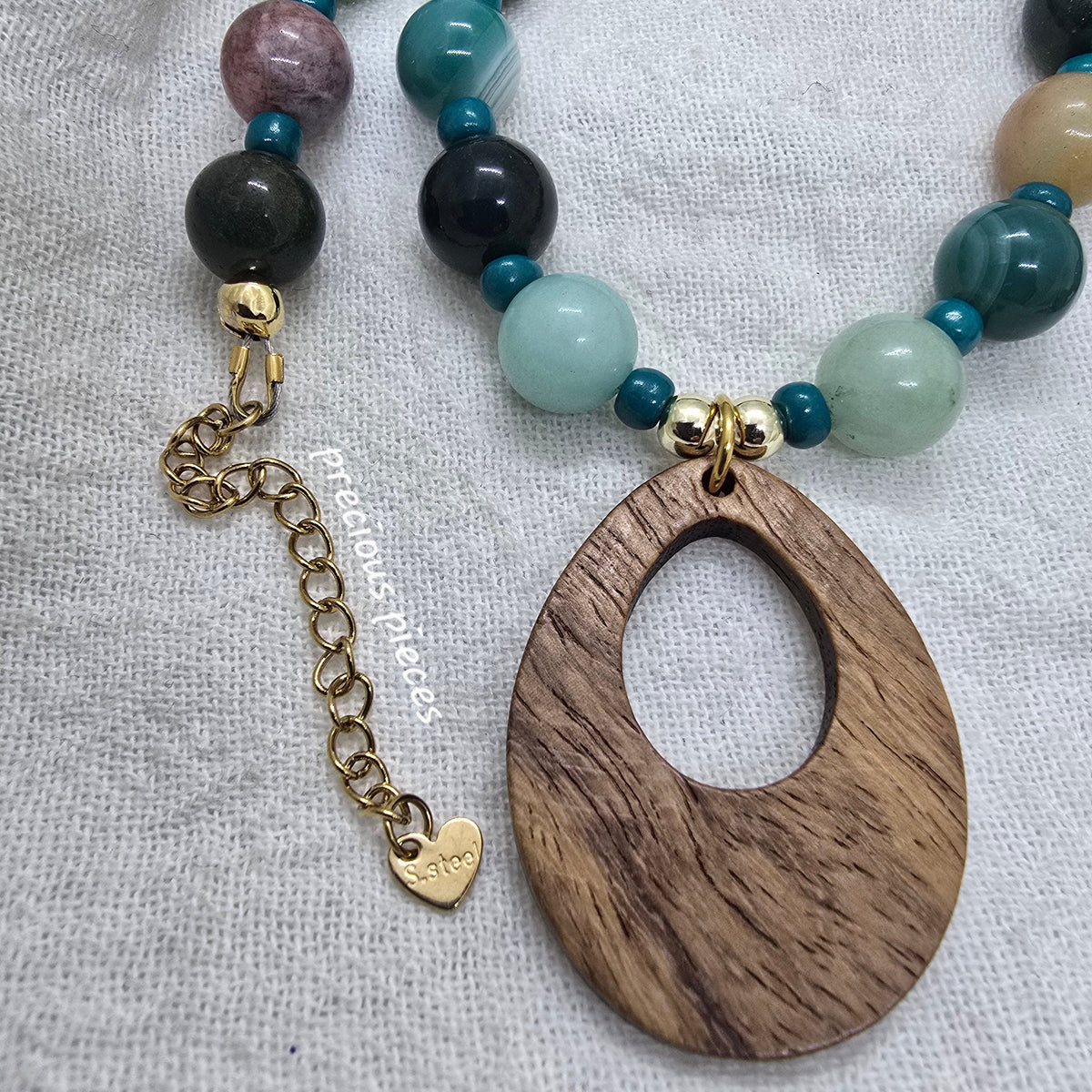 Amazonite Beaded Necklace