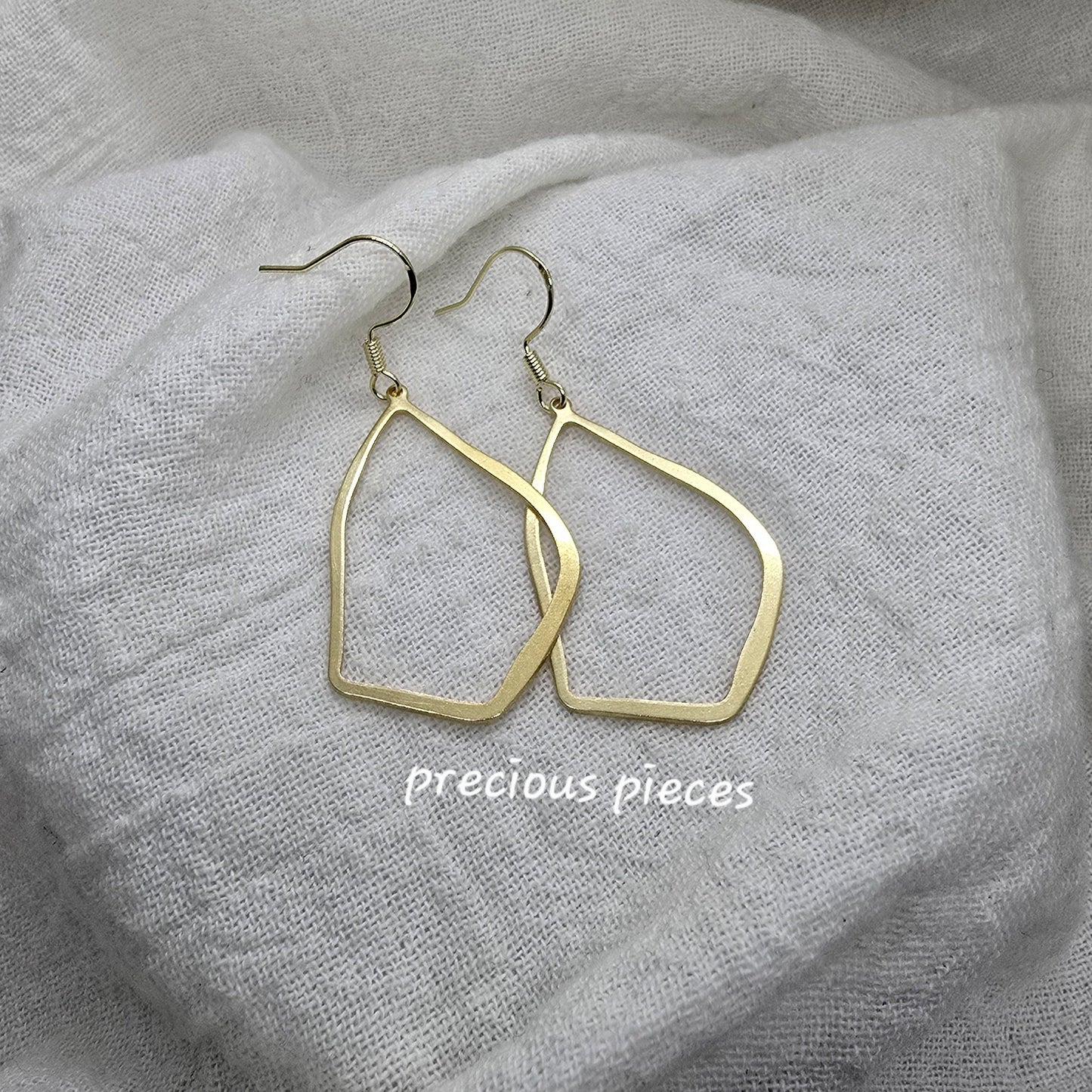 Irregular Teardrop Earrings