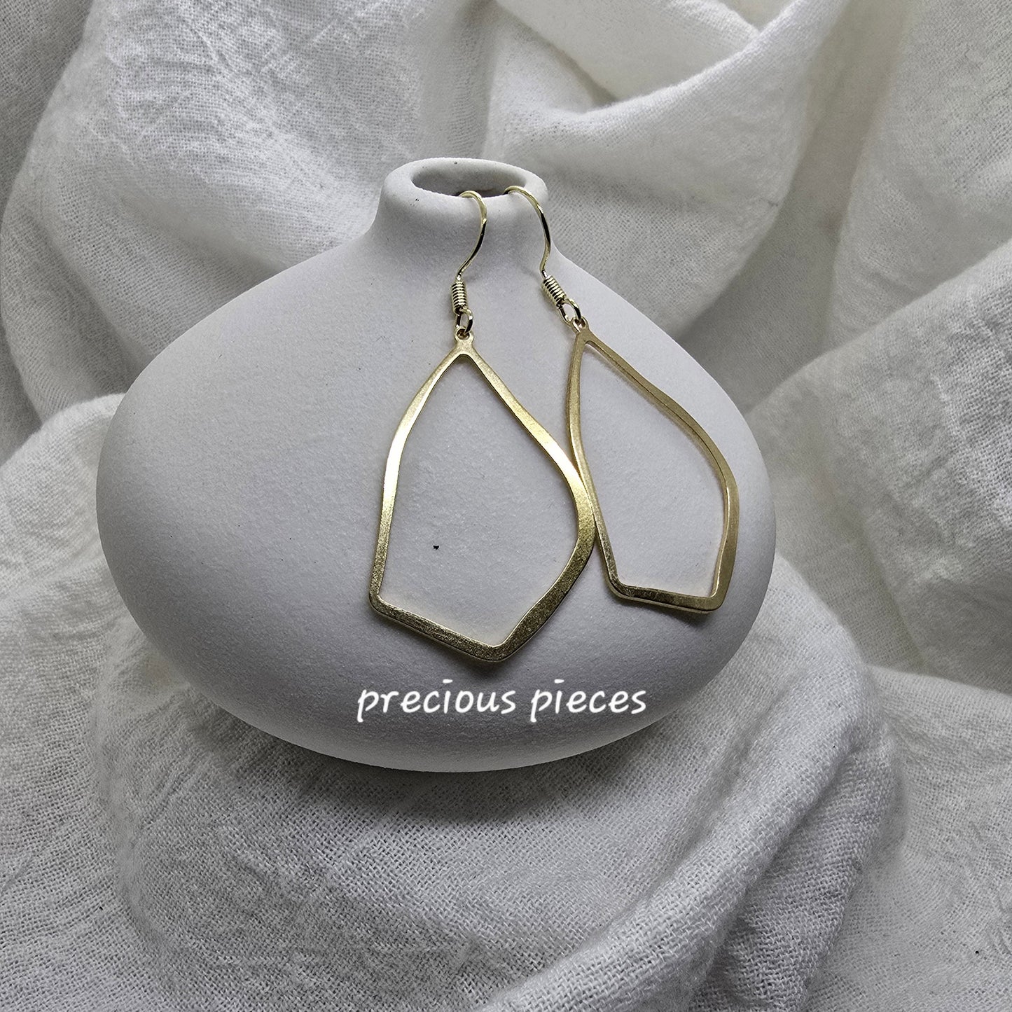 Irregular Teardrop Earrings