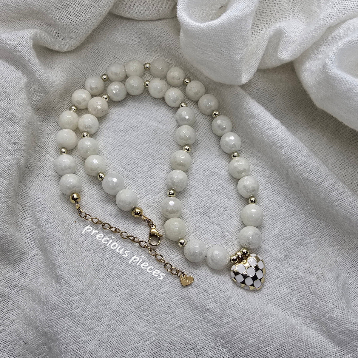 Quartz Beaded Necklace