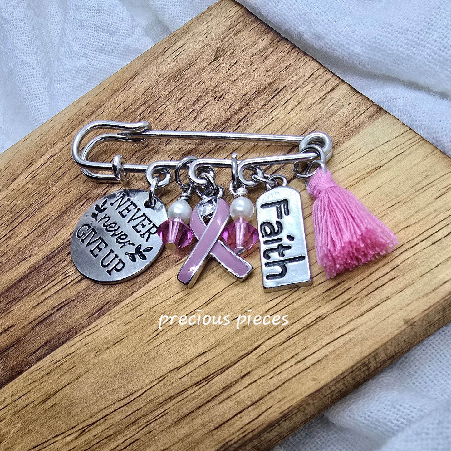 Faith and Hope Awareness Brooch