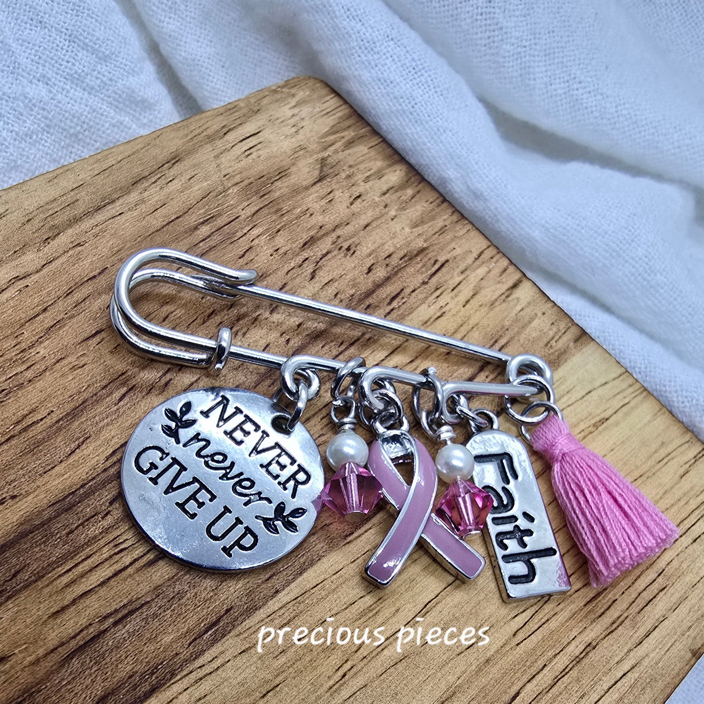 Faith and Hope Awareness Brooch