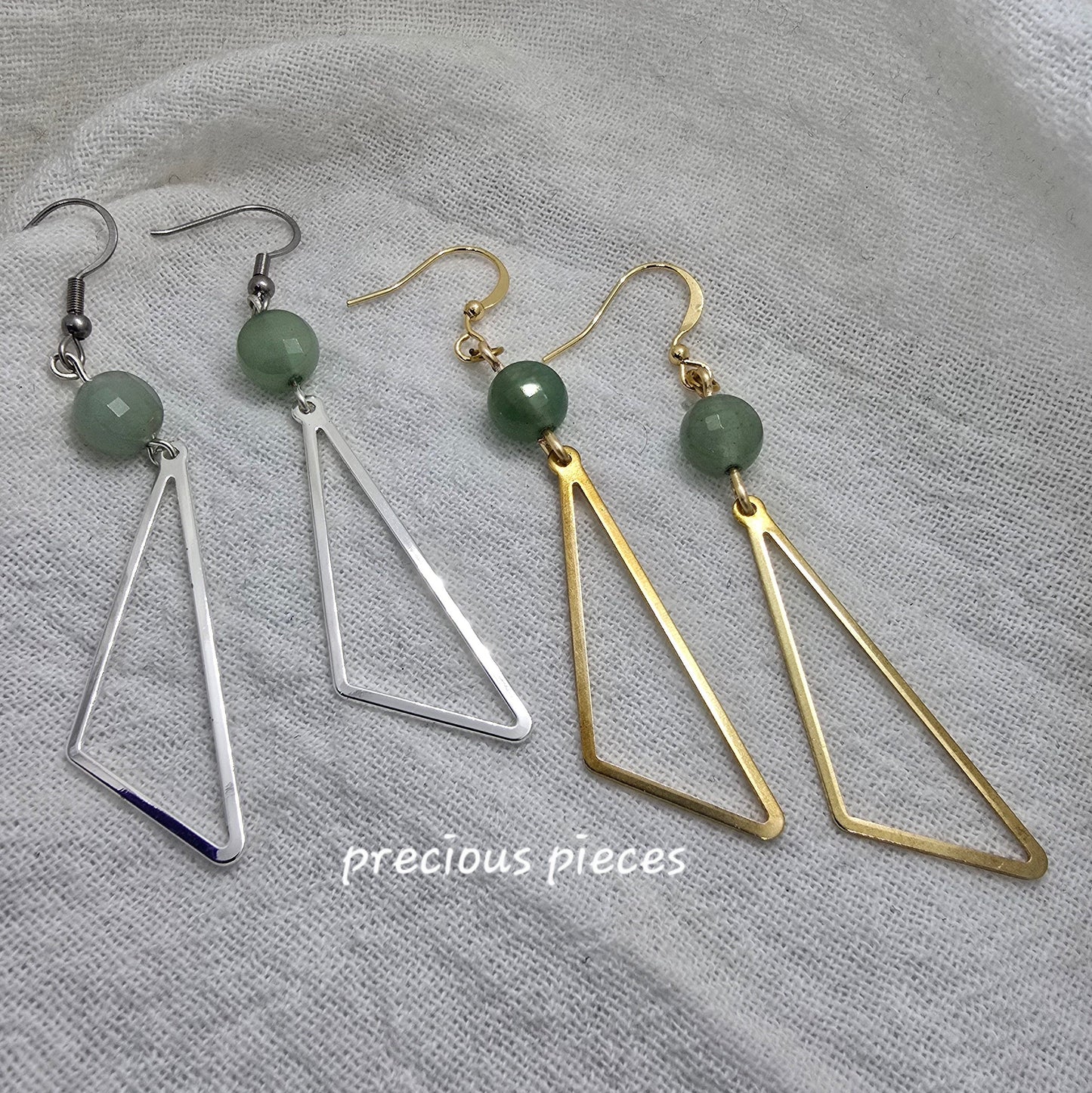 Triangle Geometric Earrings