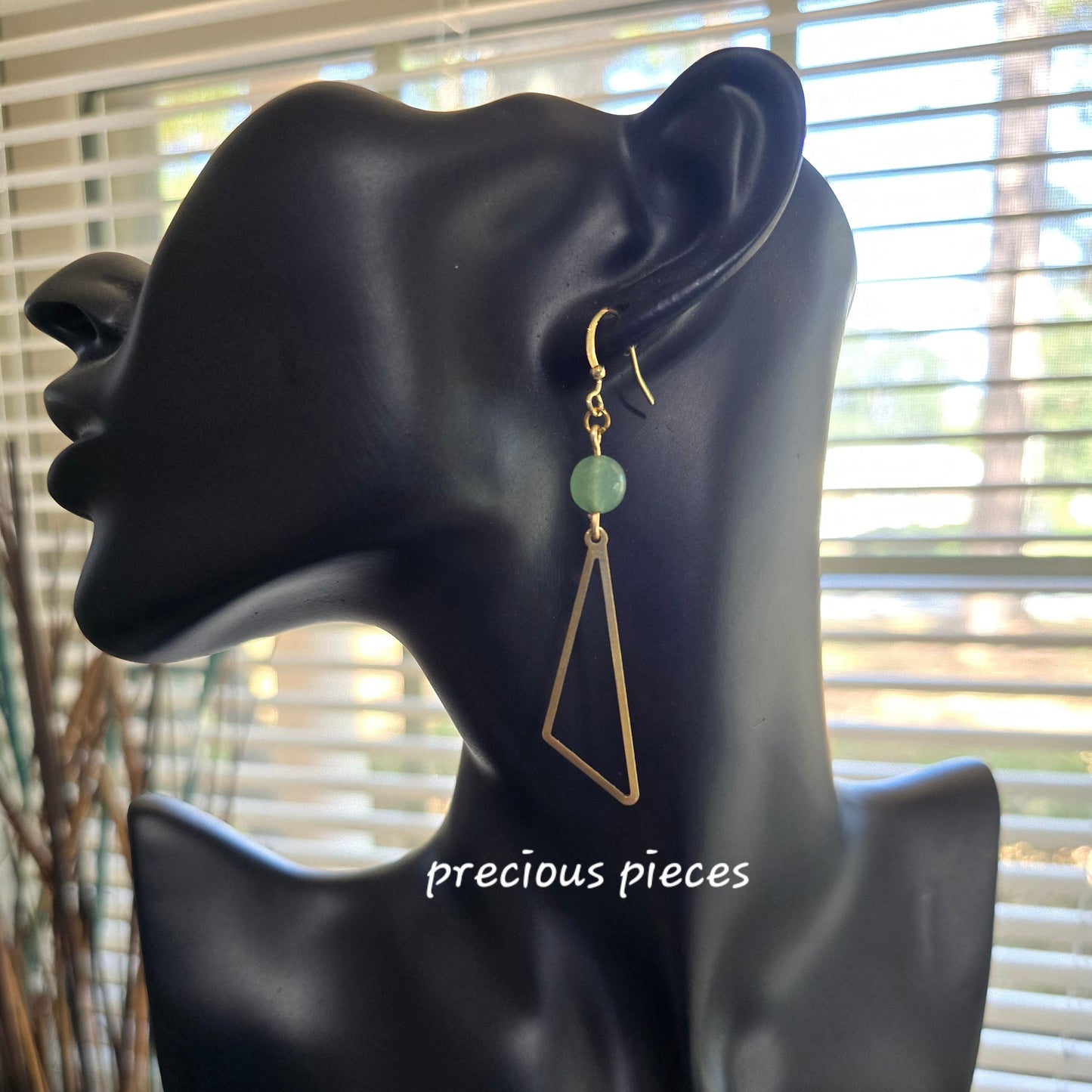 Triangle Geometric Earrings