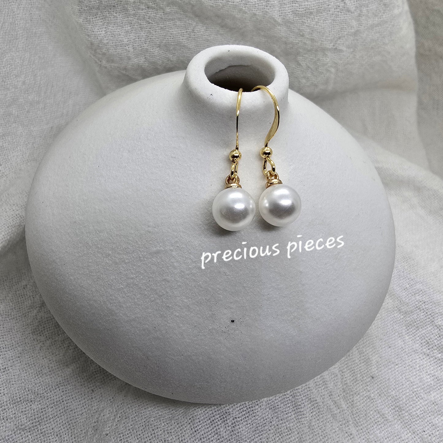 Pearl Dangle Earrings