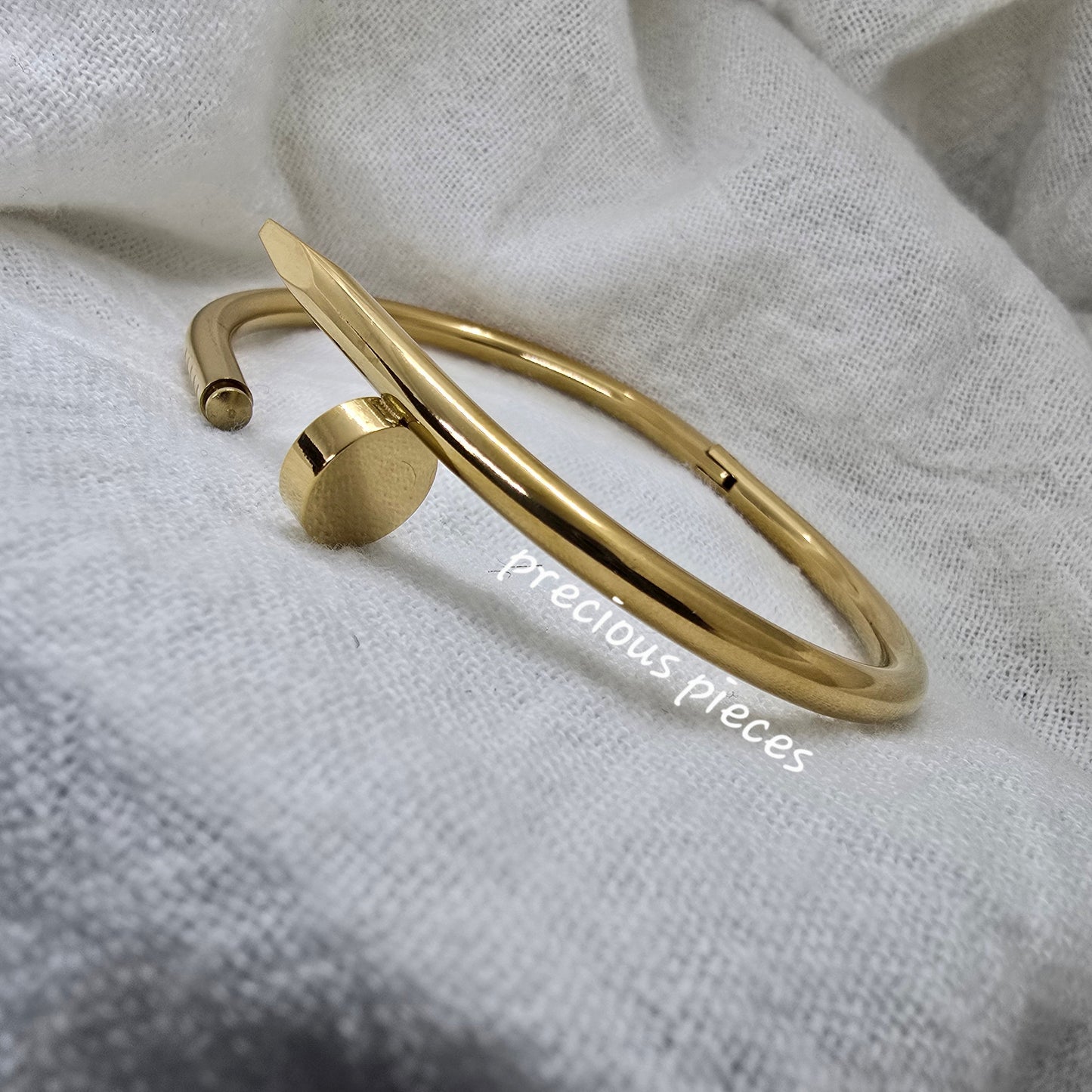 Nail Bangle Bracelet