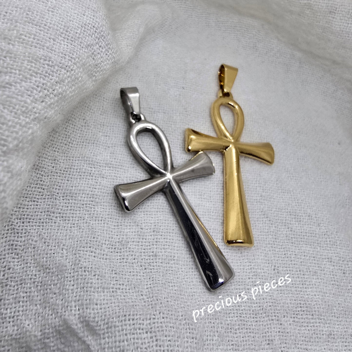 Unisex Large Ankh Cross Charm (click for more options)