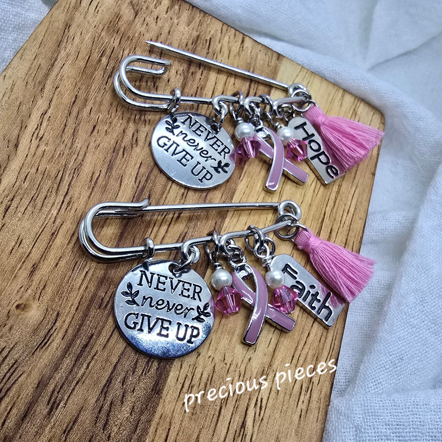 Faith and Hope Awareness Brooch