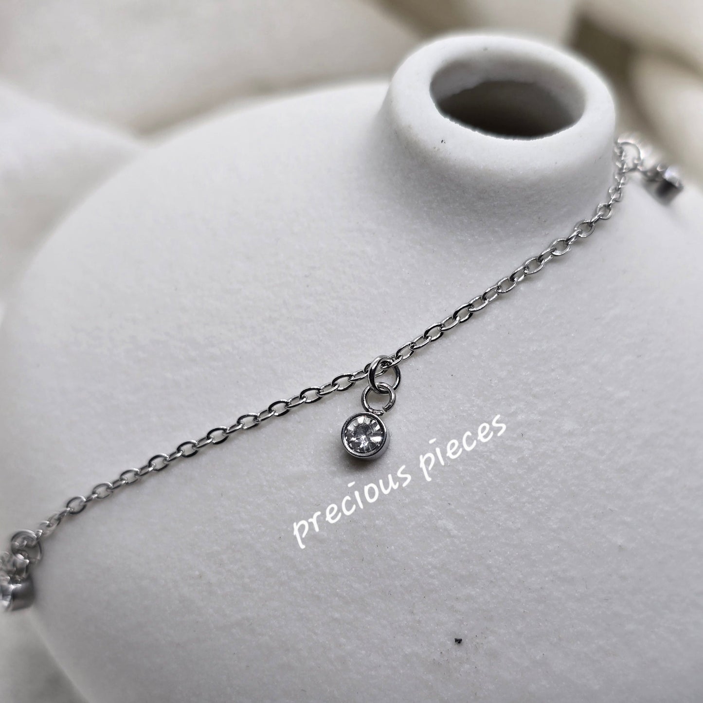Shimmering Stone Anklet (click for more options)