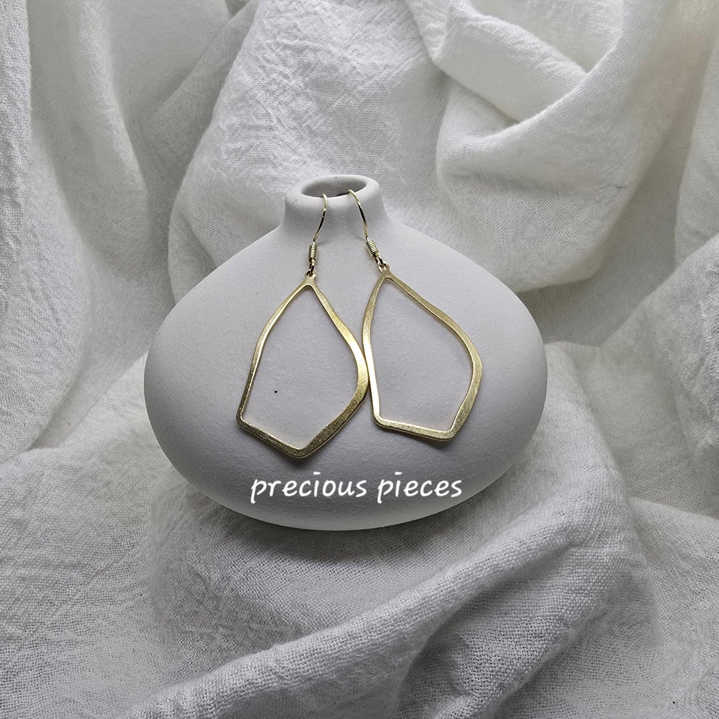 Irregular Teardrop Earrings