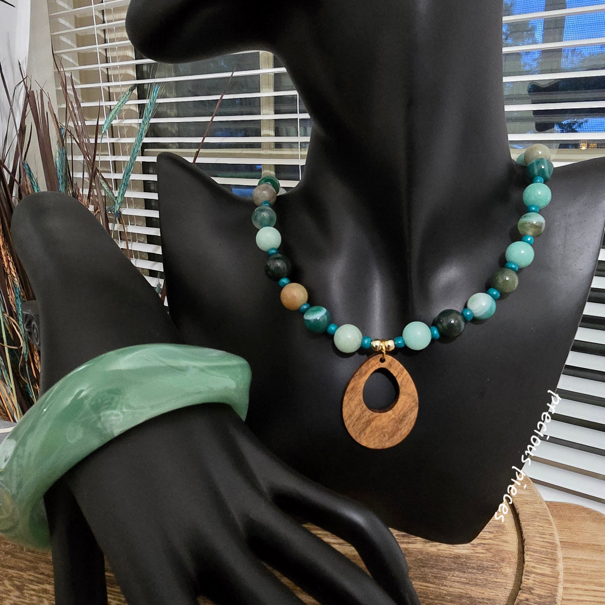 Amazonite Beaded Necklace