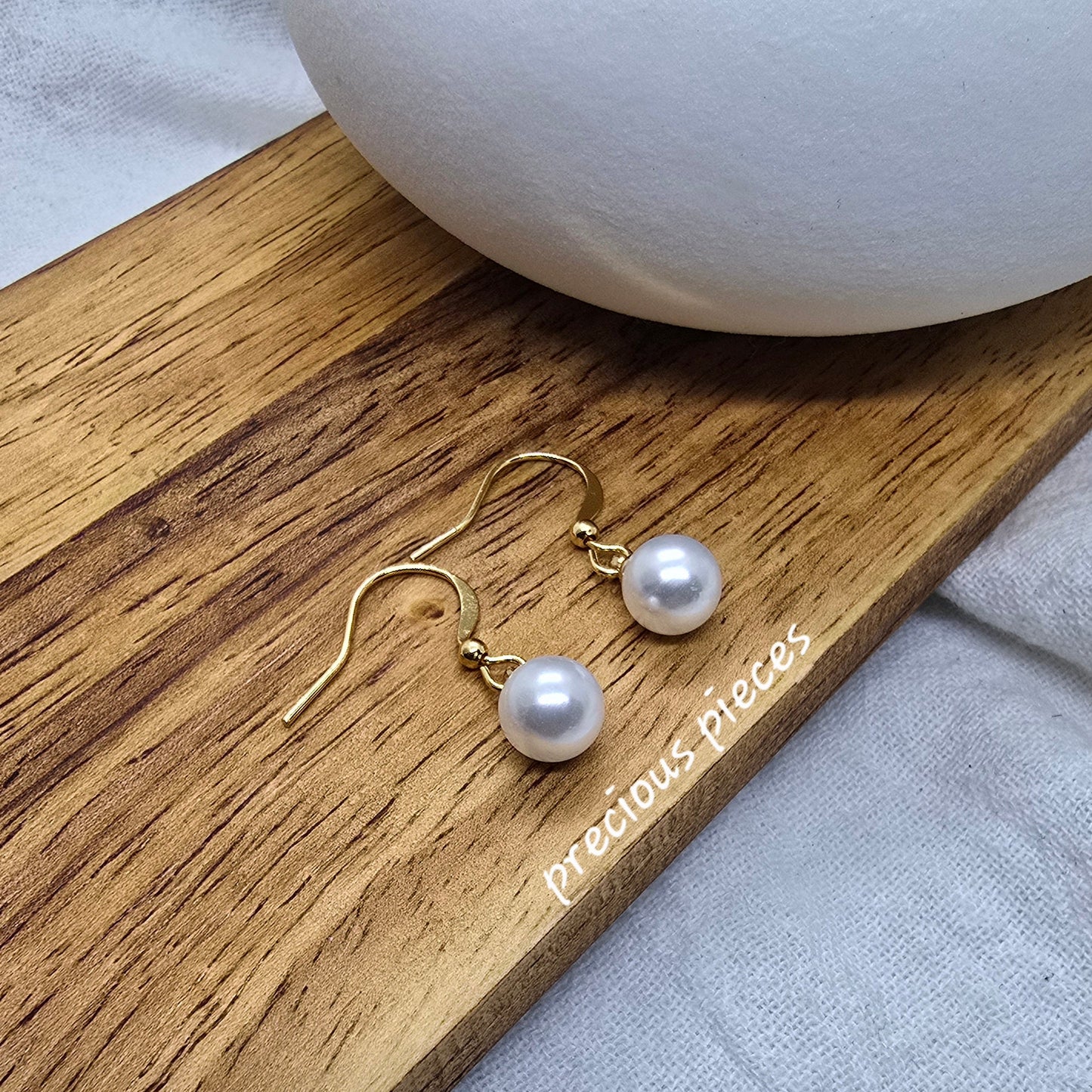 Pearl Dangle Earrings