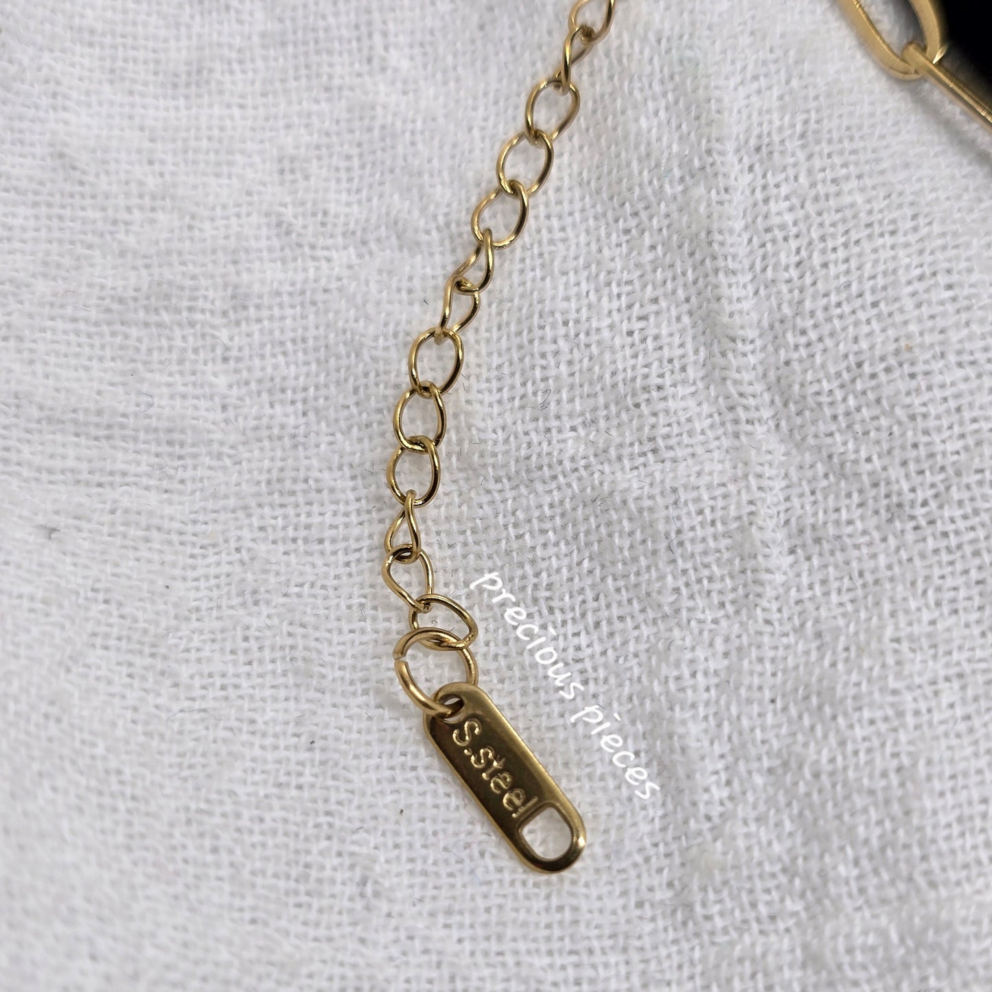 Stainless Steel Paperclip Bracelet