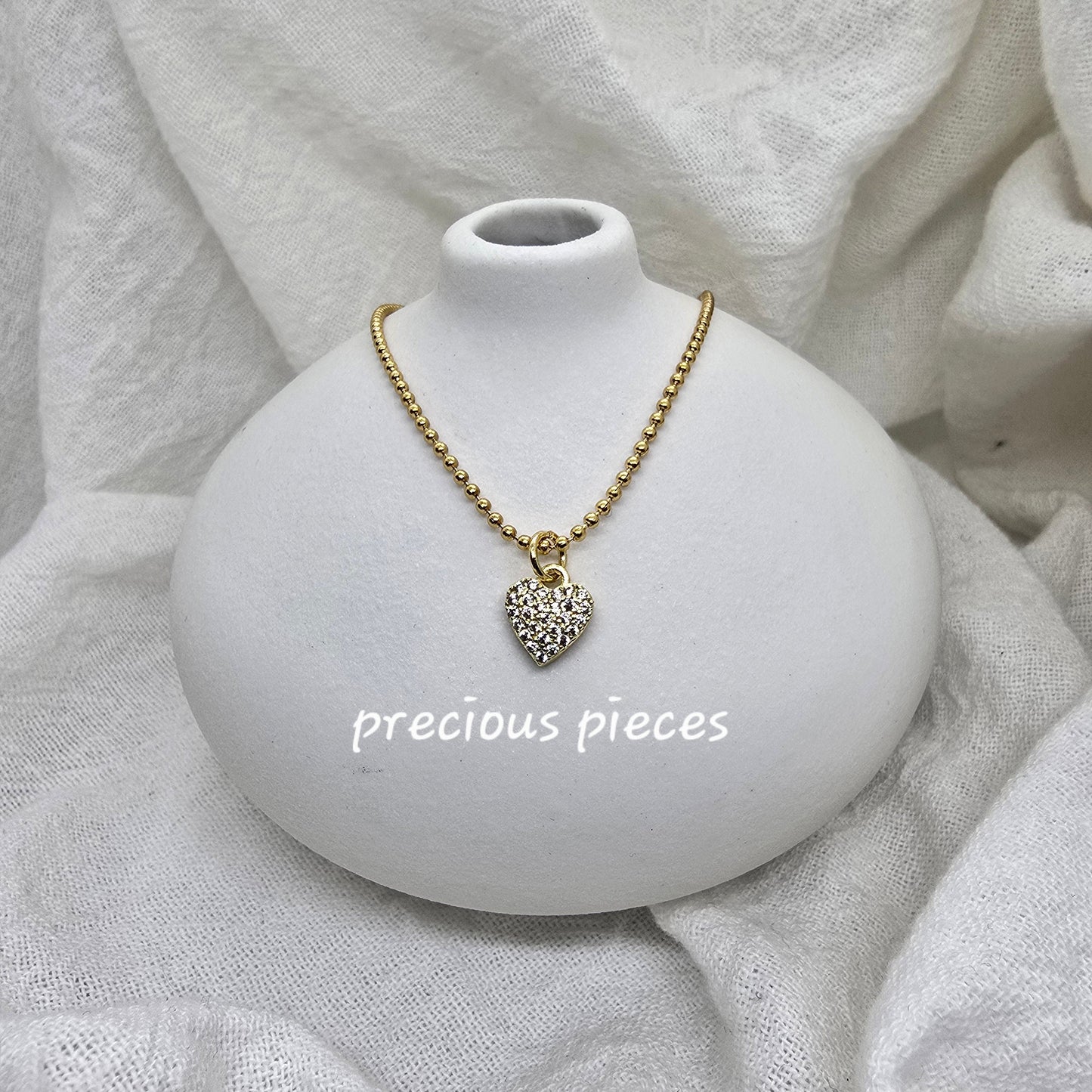 Love Cubic Zirconia Necklace