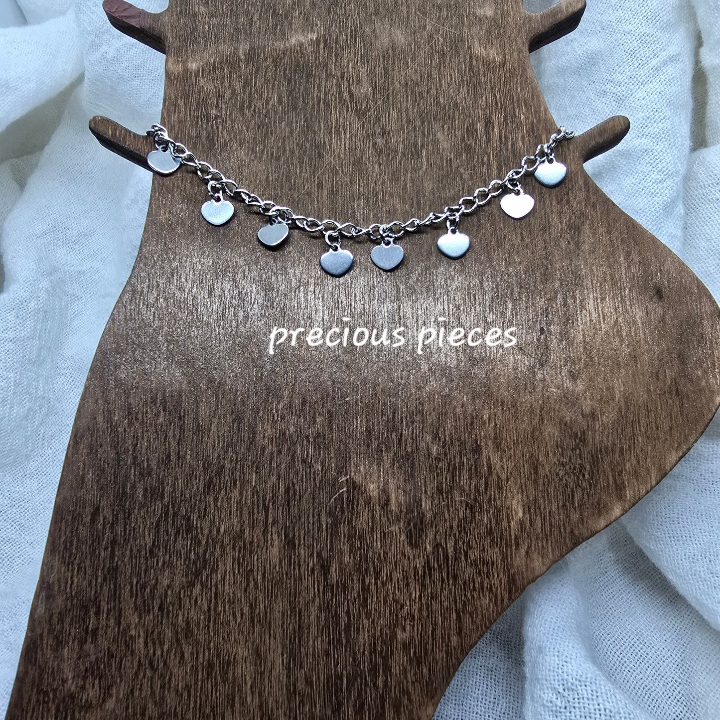 Dangle Hearts Anklet