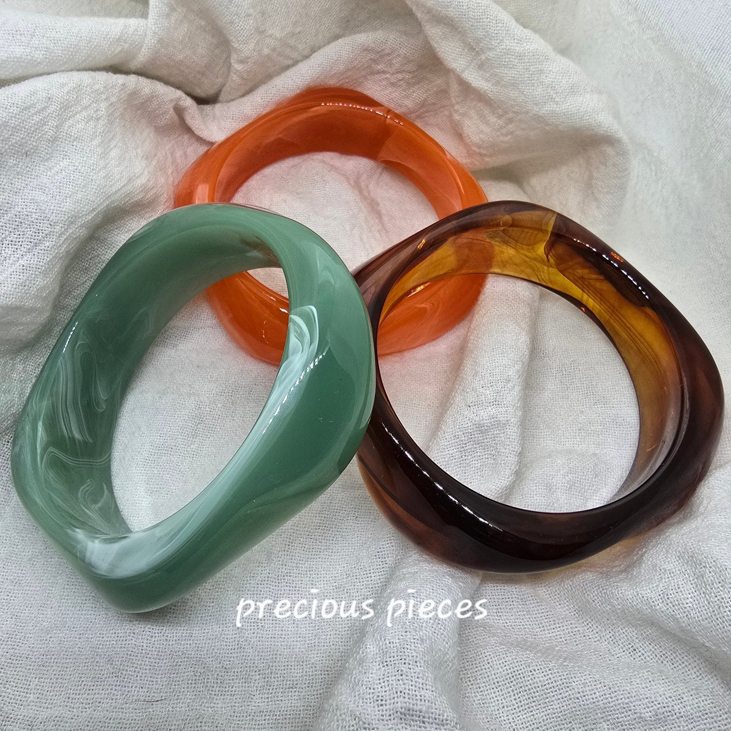 Chunky Resin Bracelets/Bangles