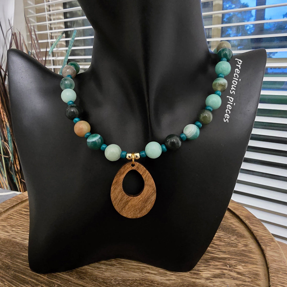 Amazonite Beaded Necklace