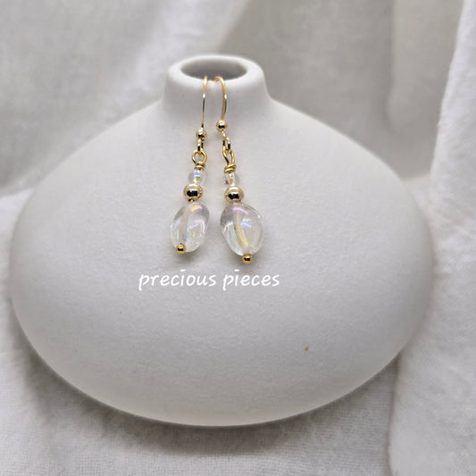 Quartz Dangle Earrings
