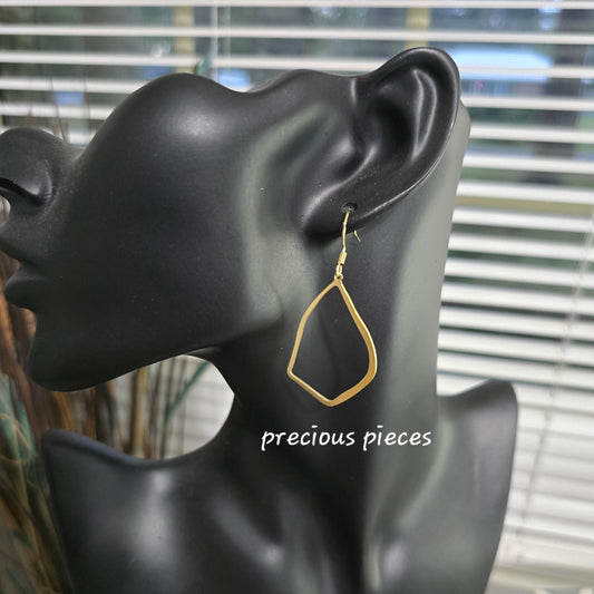 Irregular Teardrop Earrings