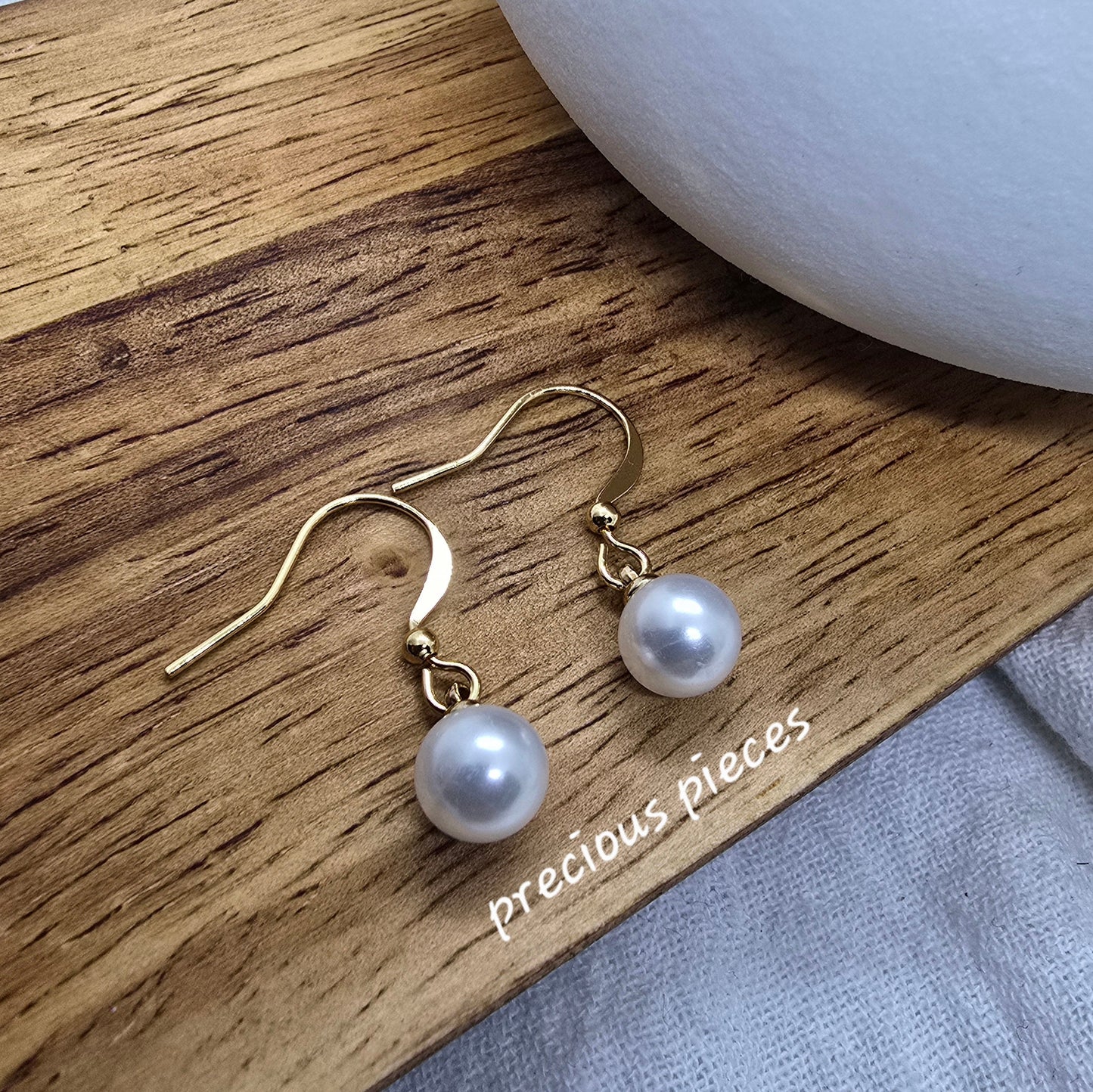Pearl Dangle Earrings