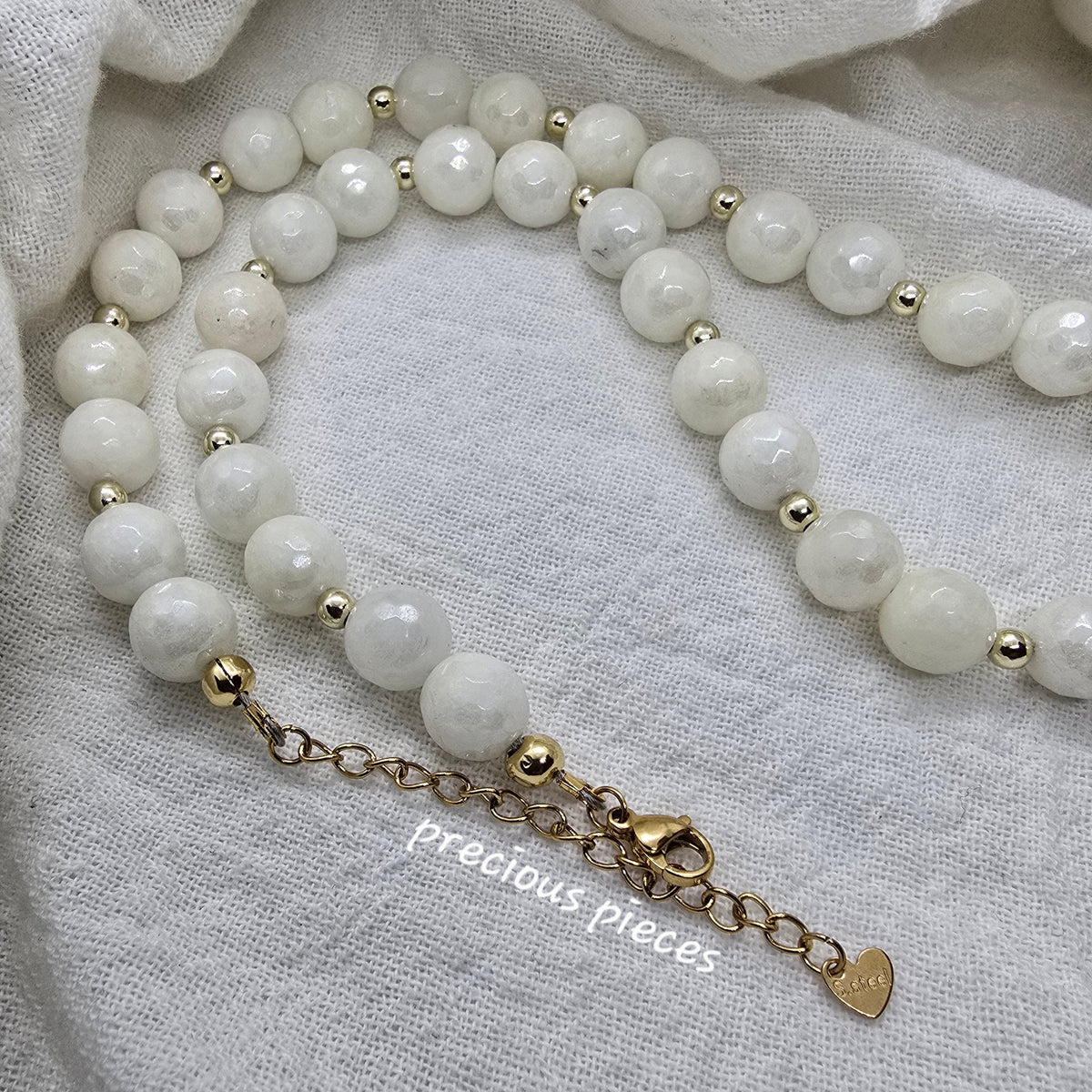Quartz Beaded Necklace
