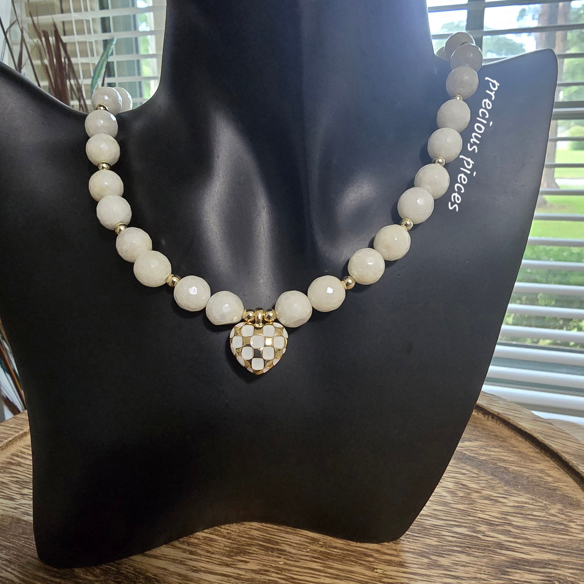 Quartz Beaded Necklace