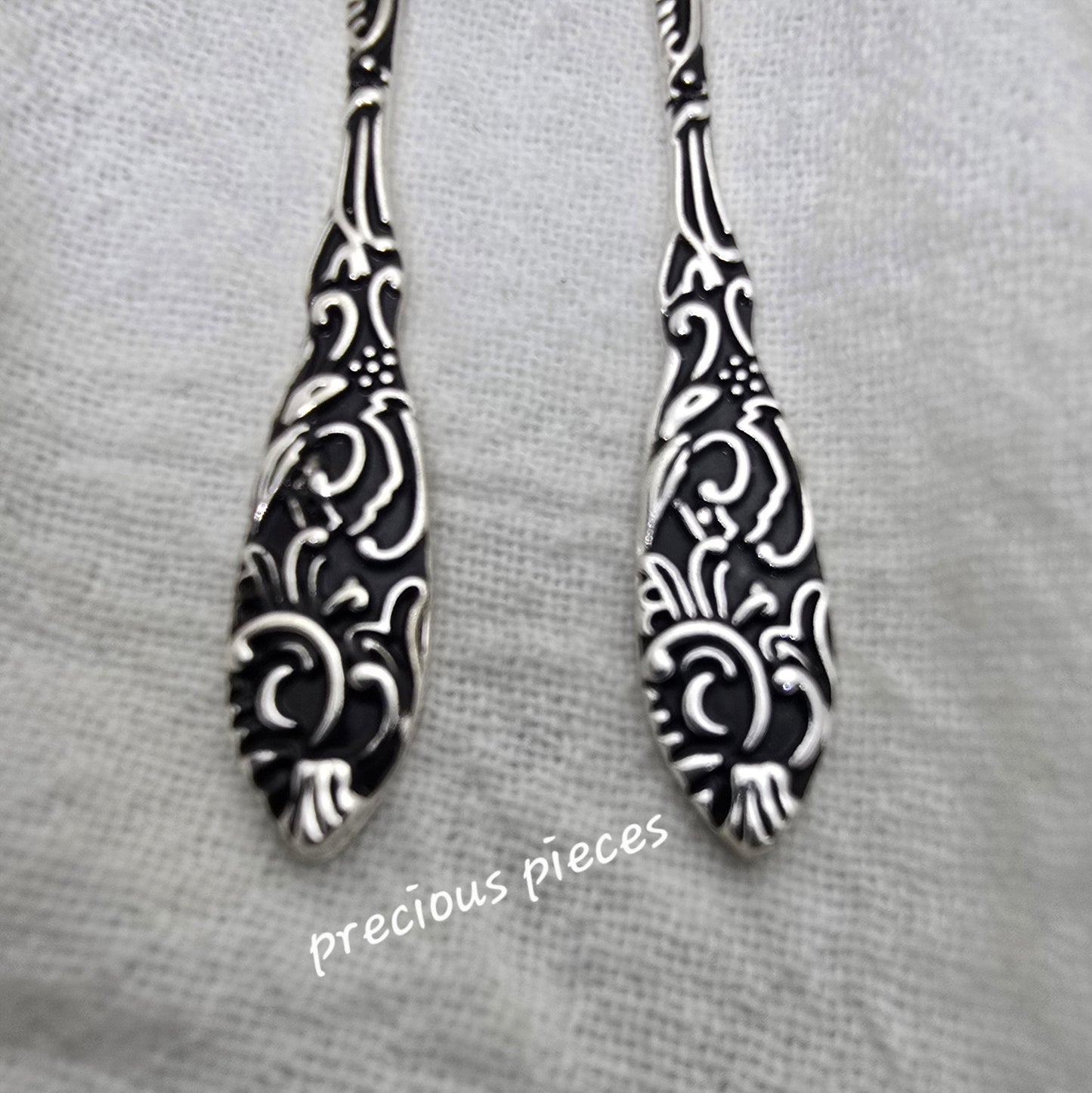 Spoon Handle Dangle Earrings
