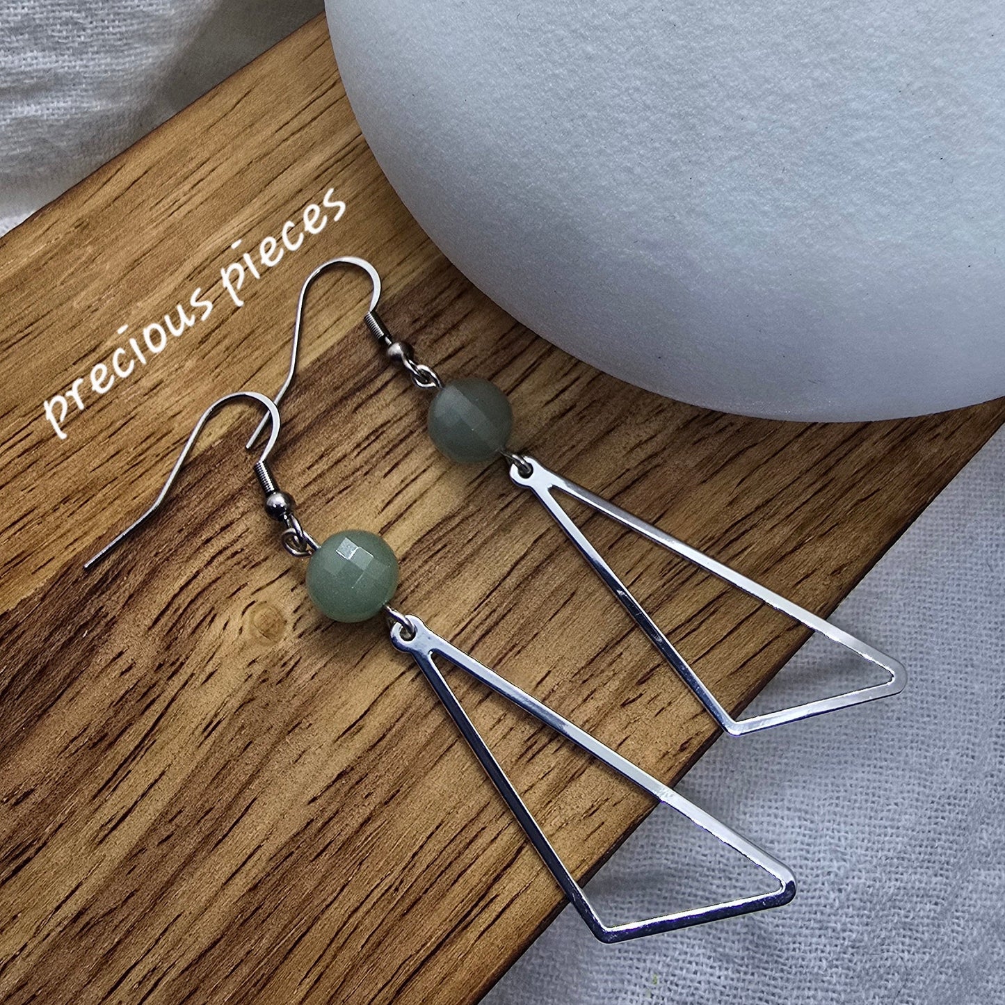 Triangle Geometric Earrings