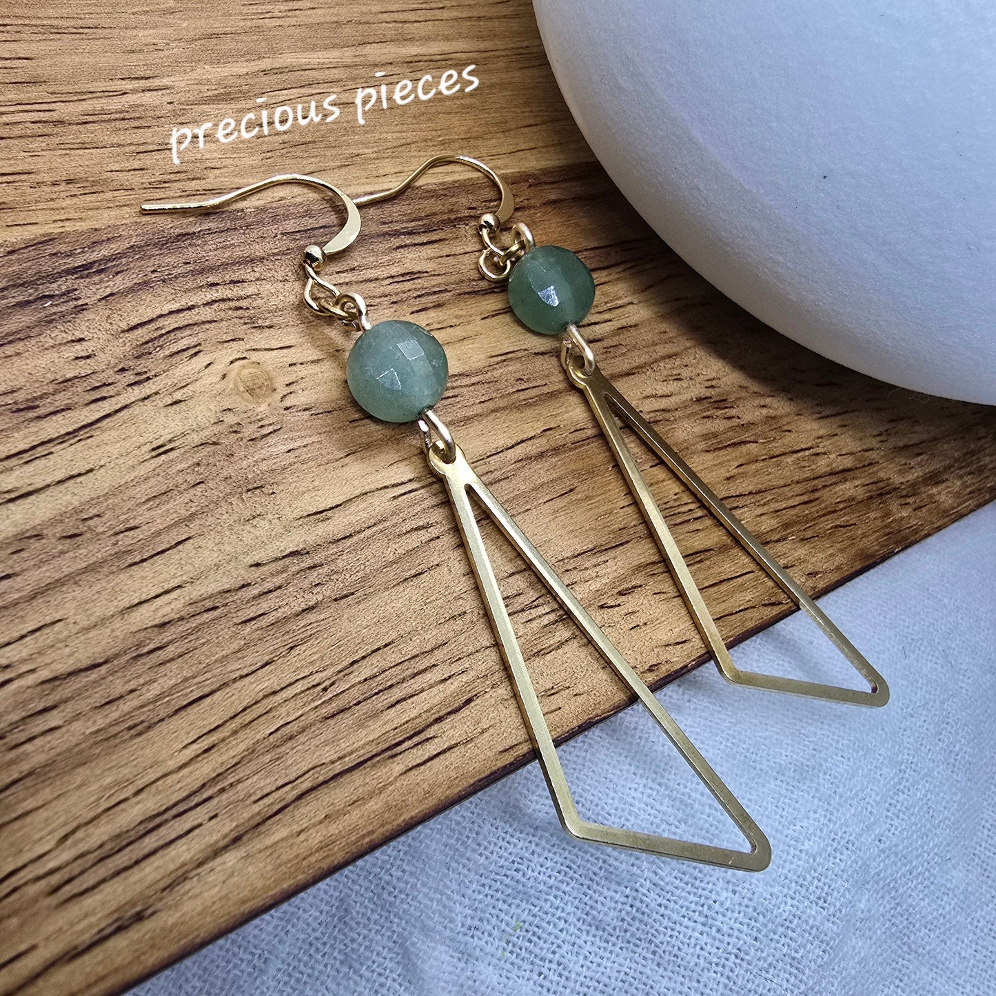 Triangle Geometric Earrings