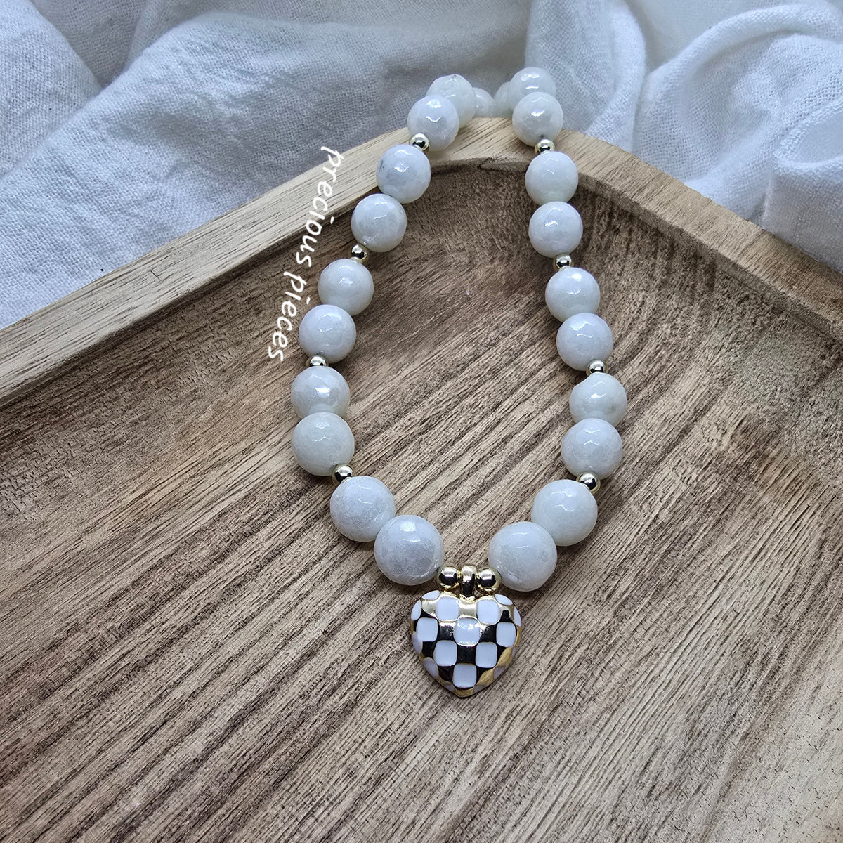 Quartz Beaded Necklace