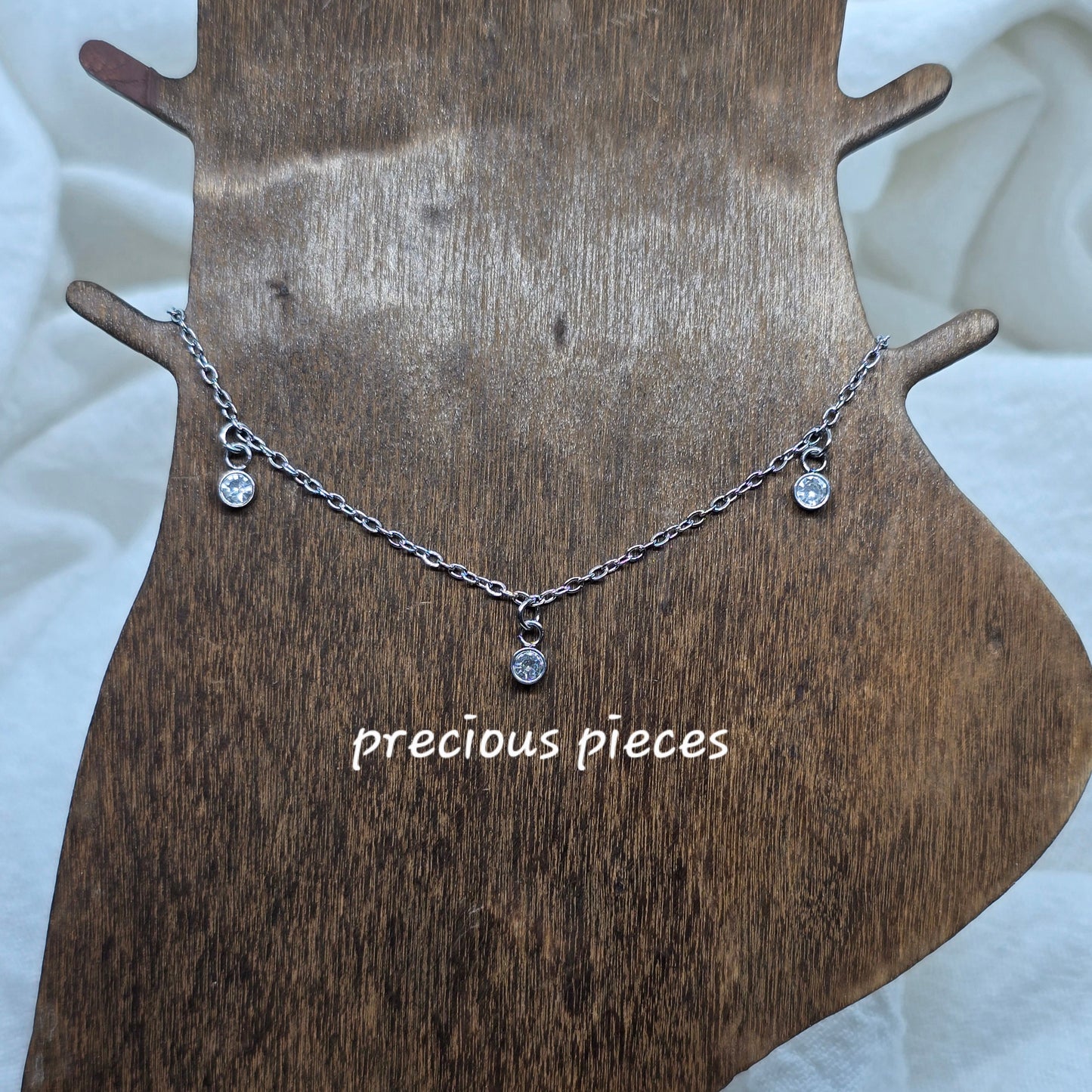 Shimmering Stone Anklet (click for more options)