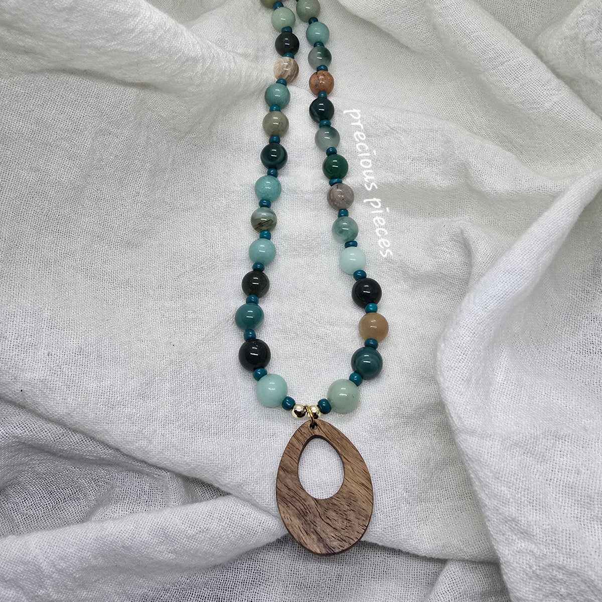 Amazonite Beaded Necklace