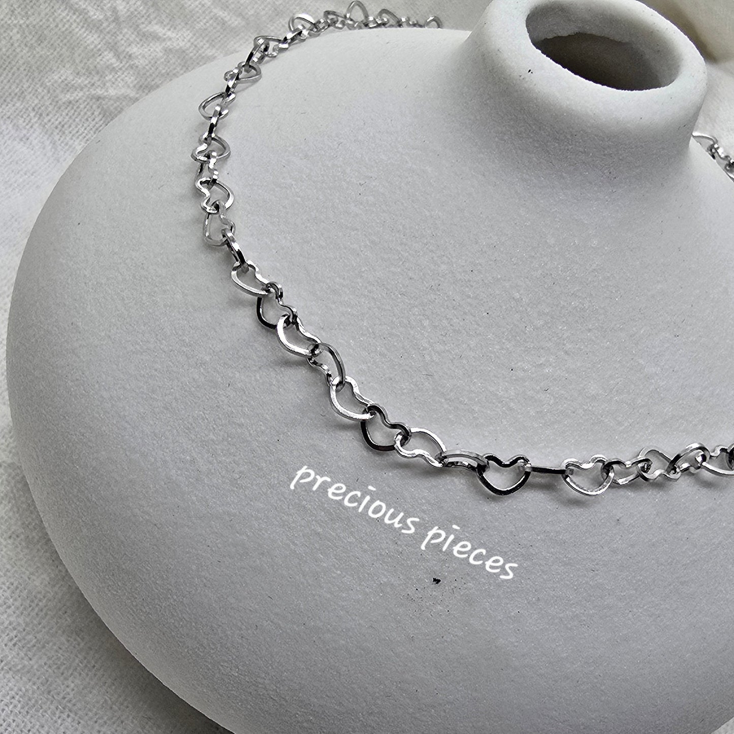 Intertwined Hearts Anklet