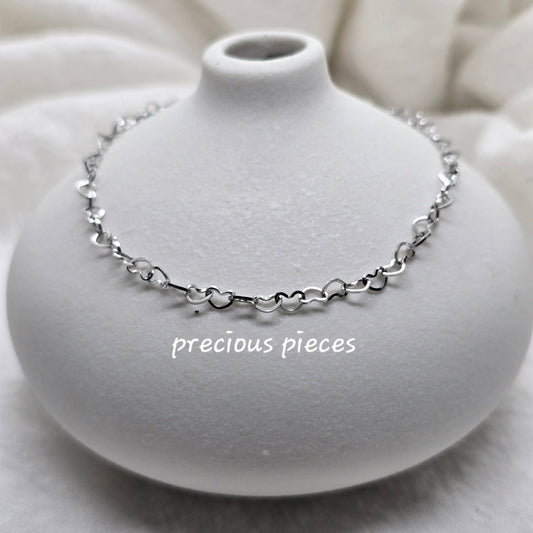 Intertwined Hearts Anklet