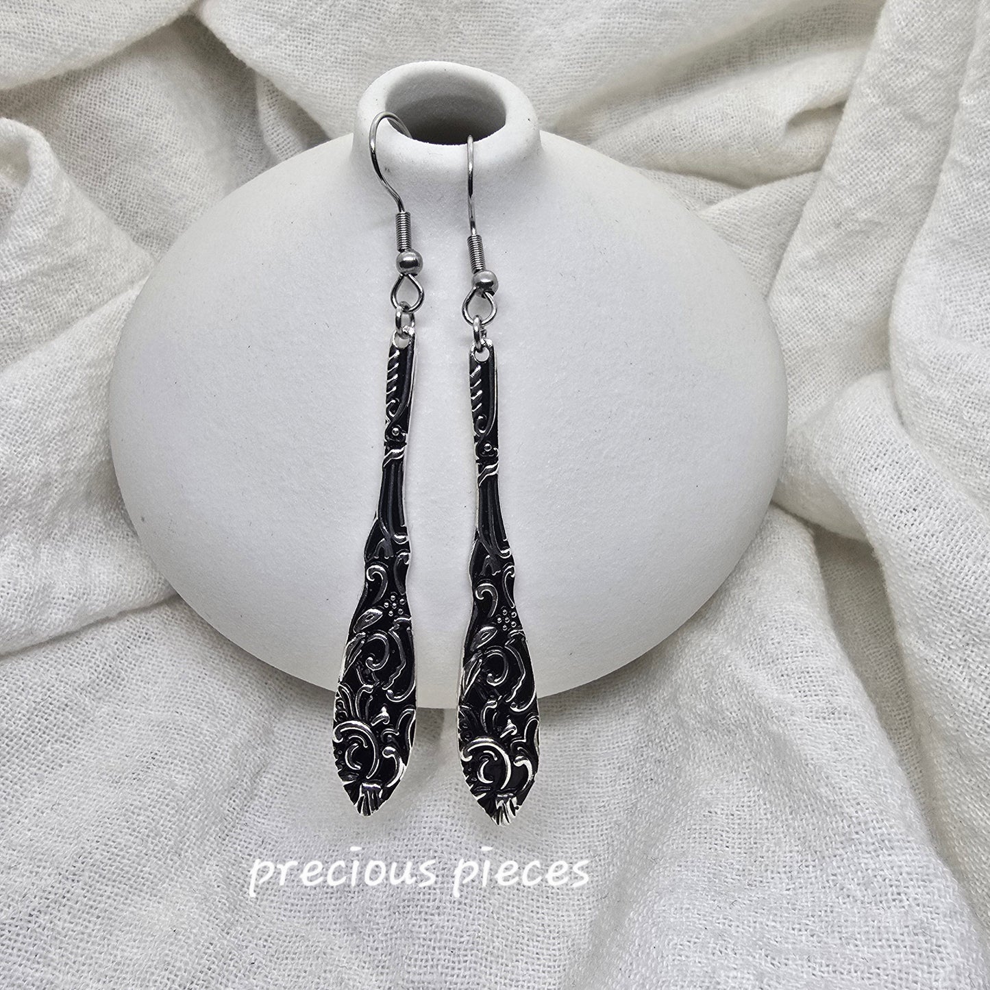 Spoon Handle Dangle Earrings