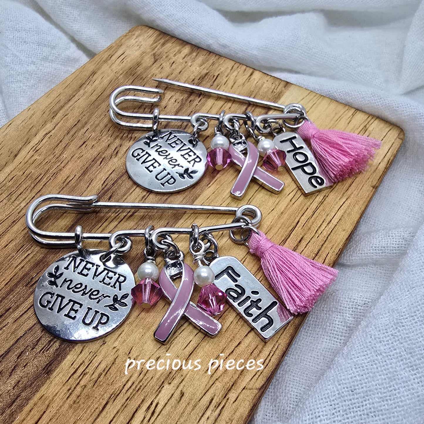 Faith and Hope Awareness Brooch