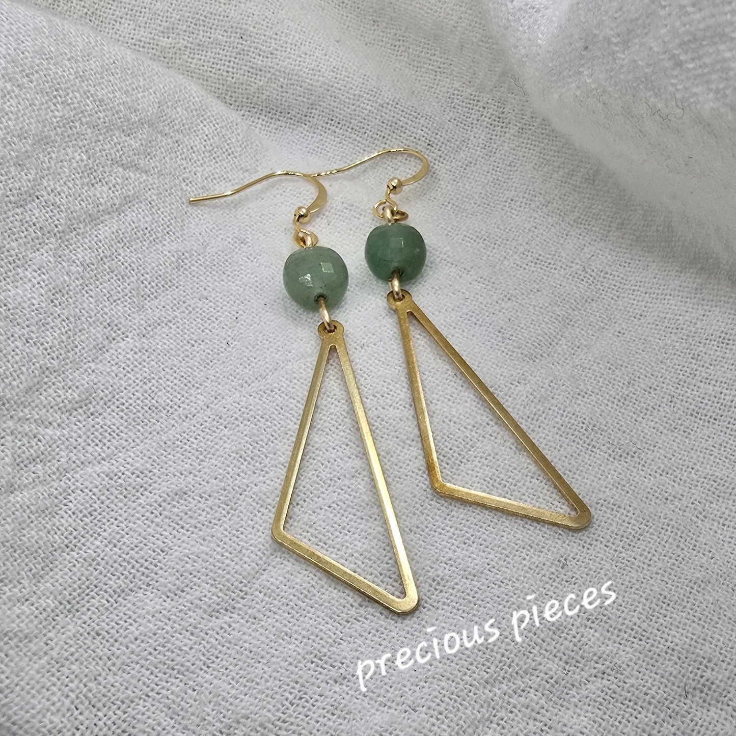 Triangle Geometric Earrings