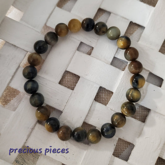 Men's Tiger Eye Beaded Bracelets