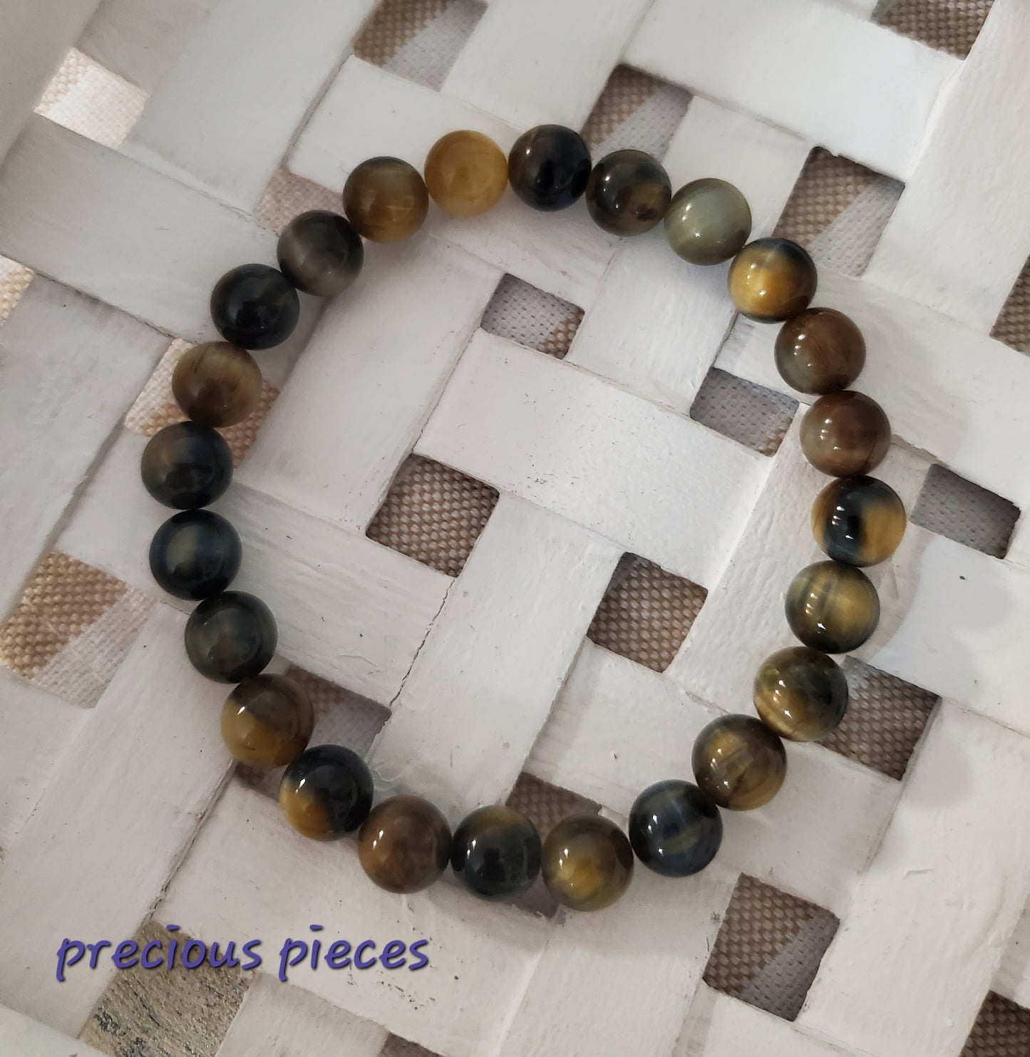 Men's Tiger Eye Beaded Bracelets